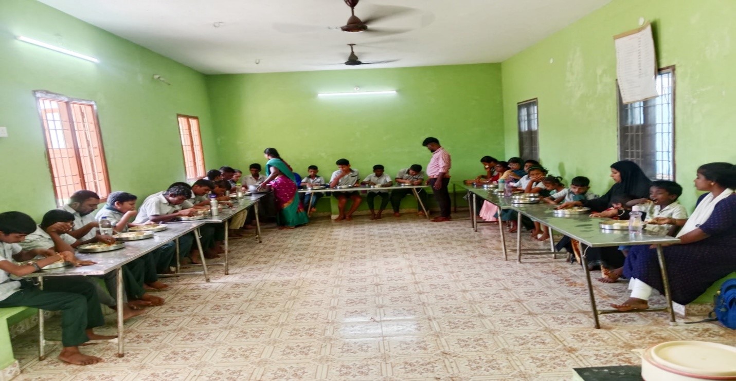 1 week of Food provided to Best new life shelter center, ARKOT 