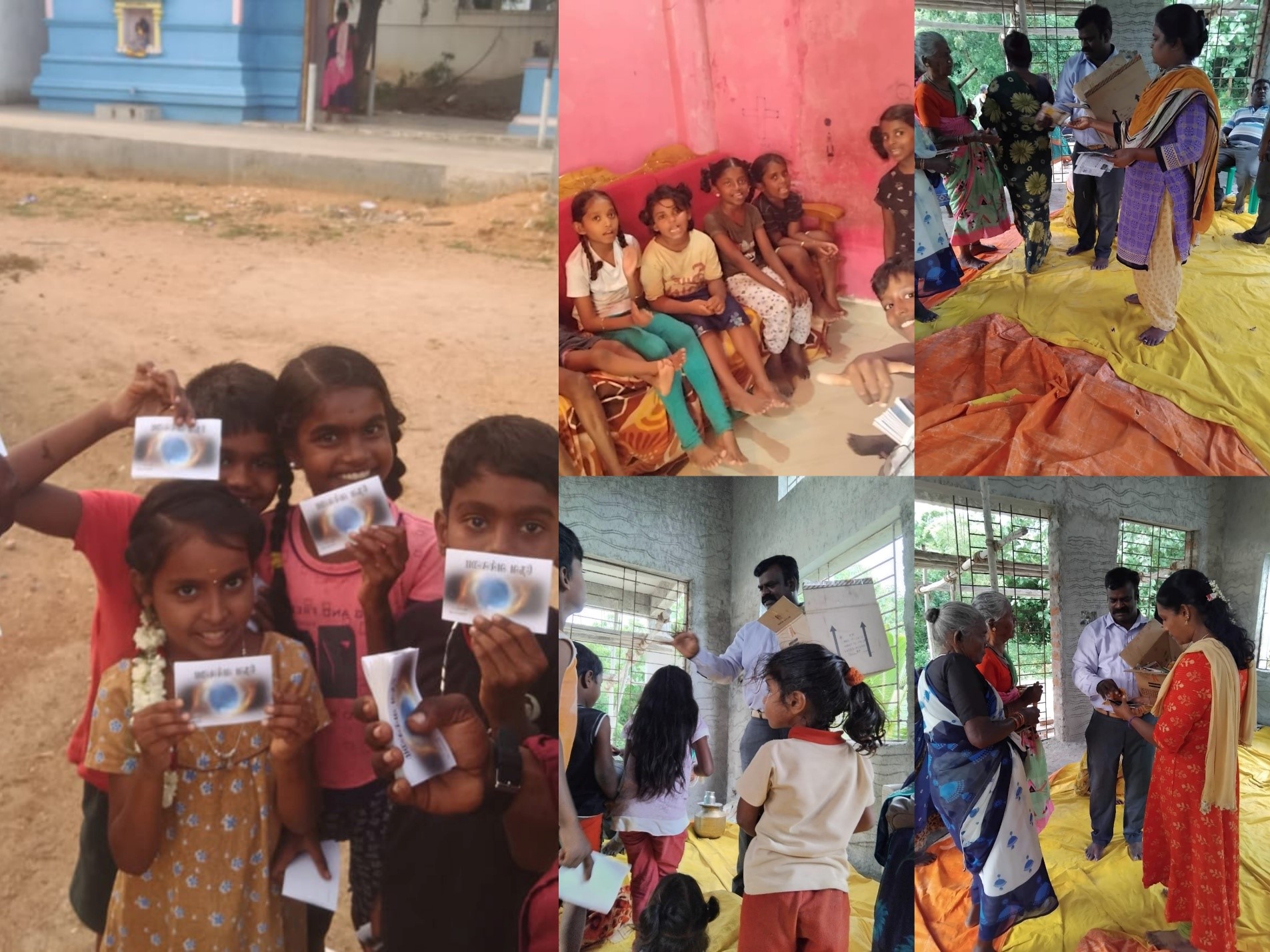 Donation Was Made To Apostle S. Anandababu For Children's Ministry 