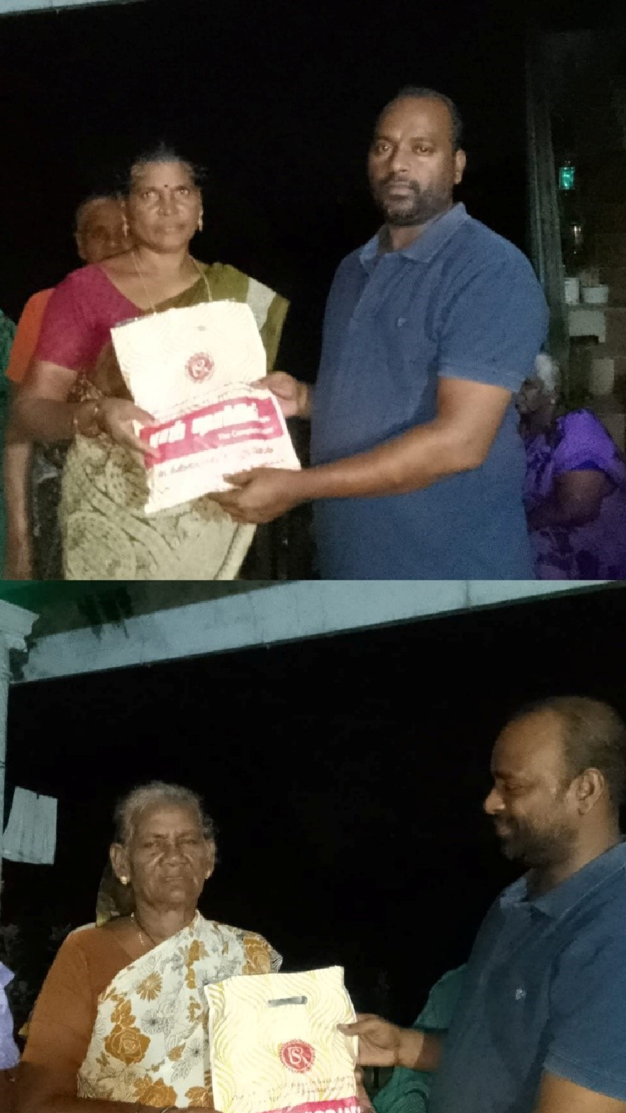 🗓️30 Sarees Provided To Thendral Movement For Widow’s And Old Age