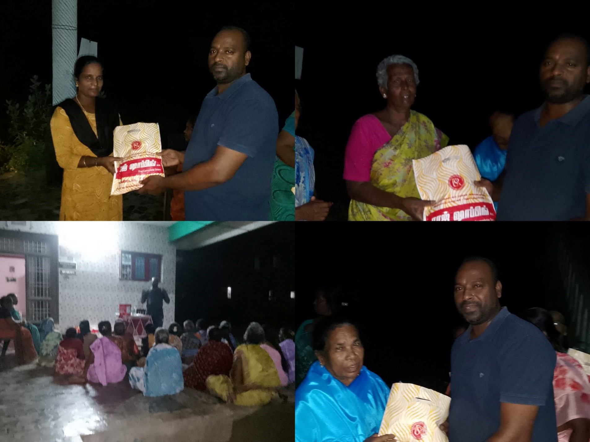 🗓️30 Sarees Provided To Thendral Movement For Widow’s And Old Age