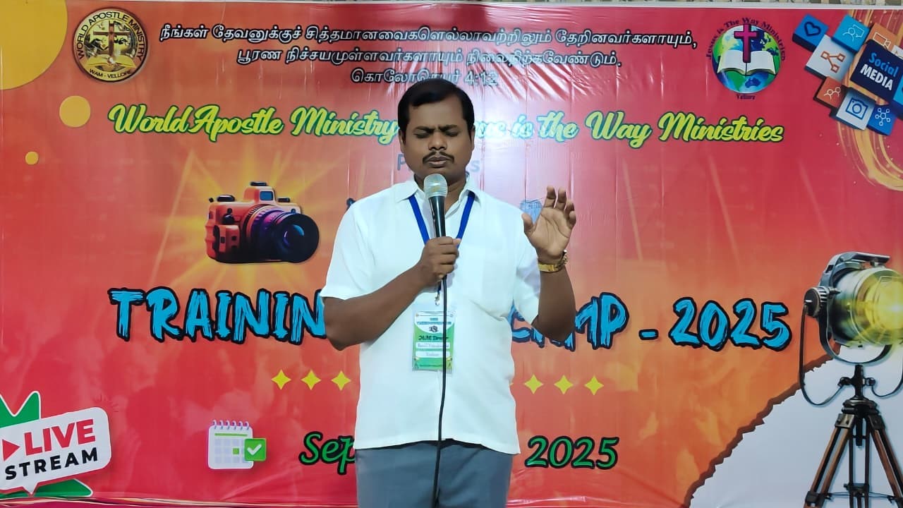 Donations Were Made 2 Days Media Camp Training Program At Vellore